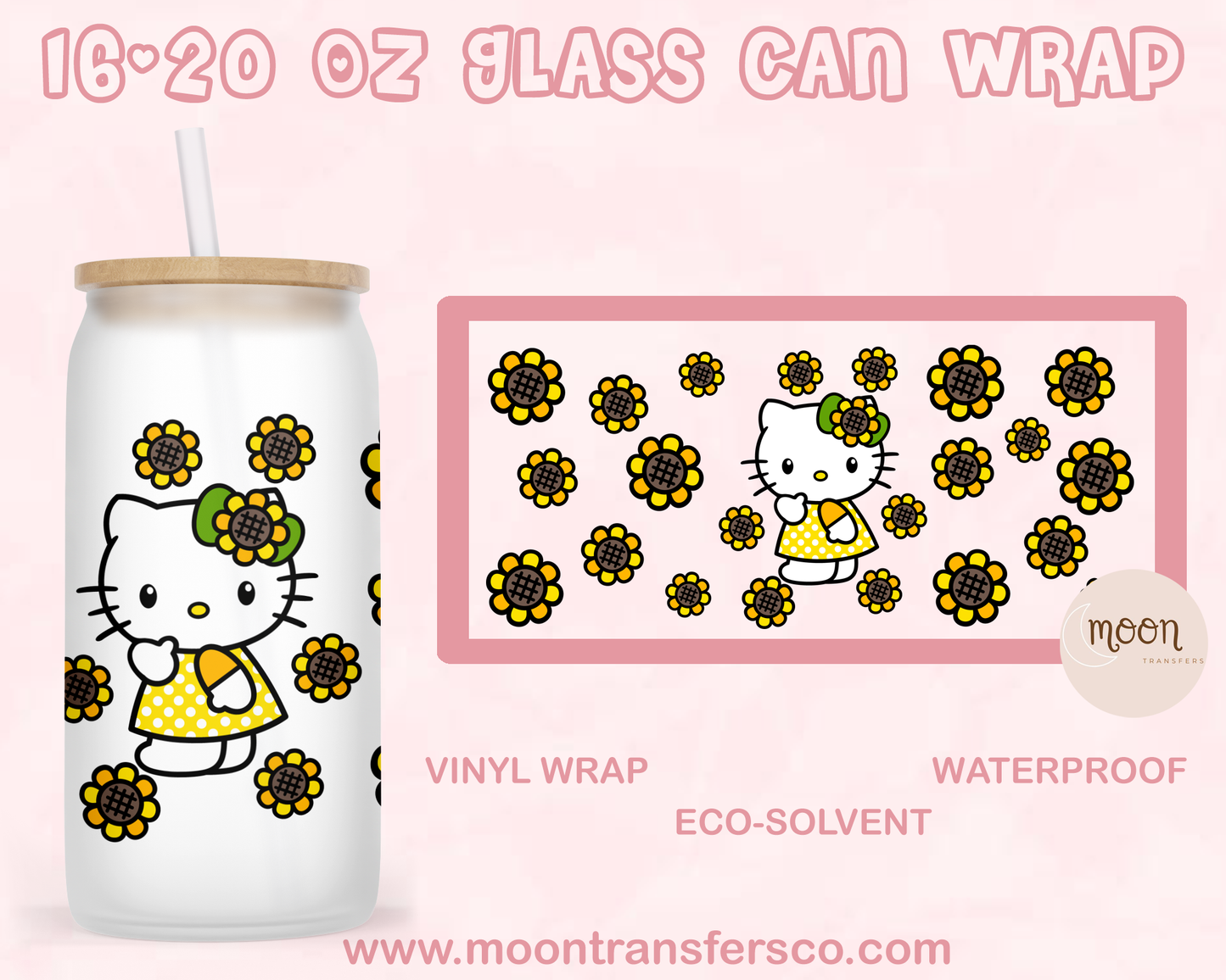 011 |Glass Tumbler Wrap| Vinyl Decal | Glass Can Wraps