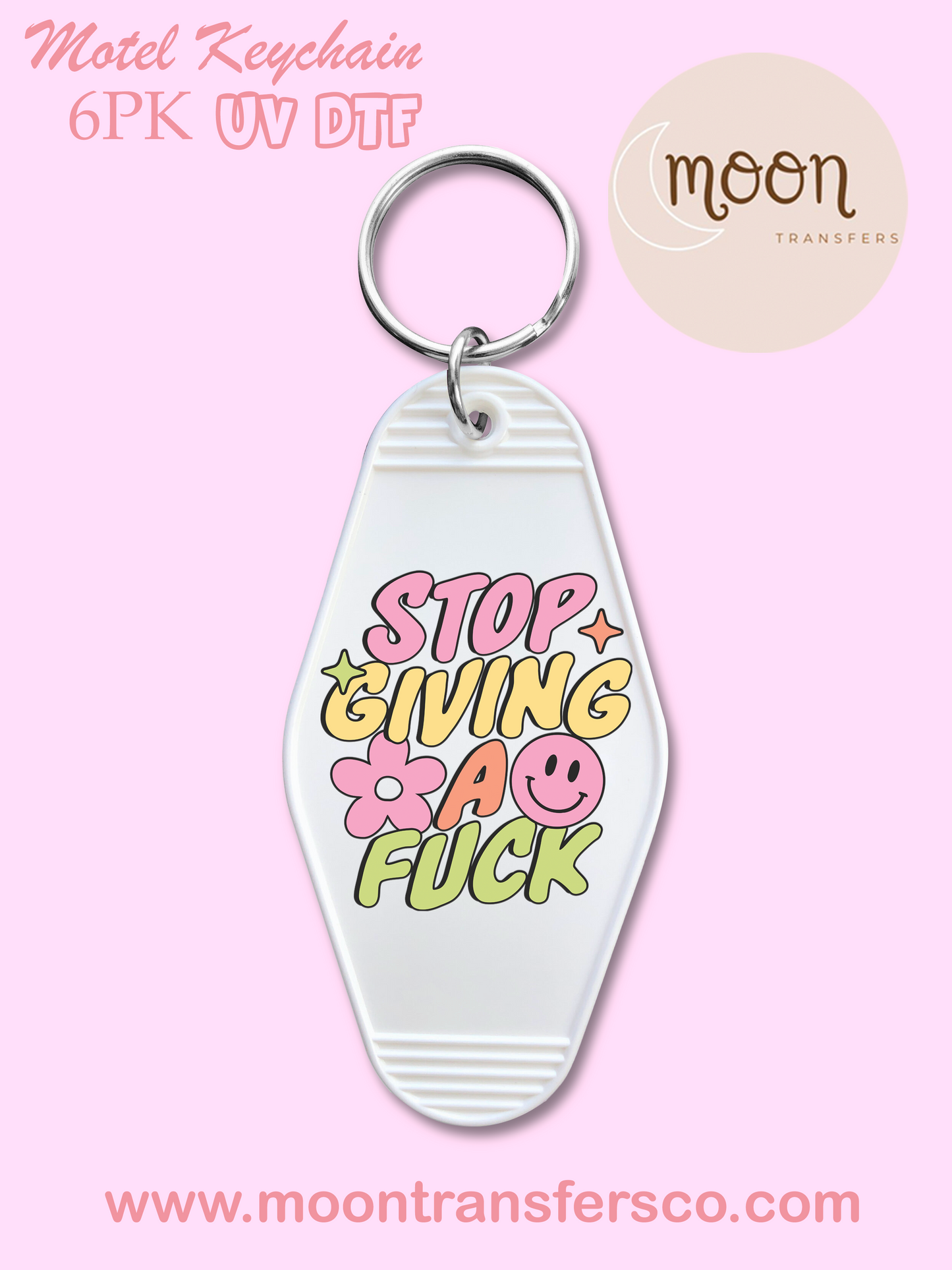 Stop - Motel Keychain UV