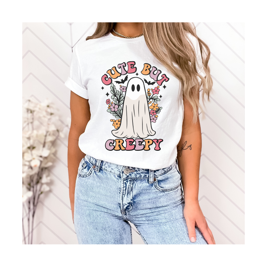 Cute but Creepy- Full Color DTF Transfer