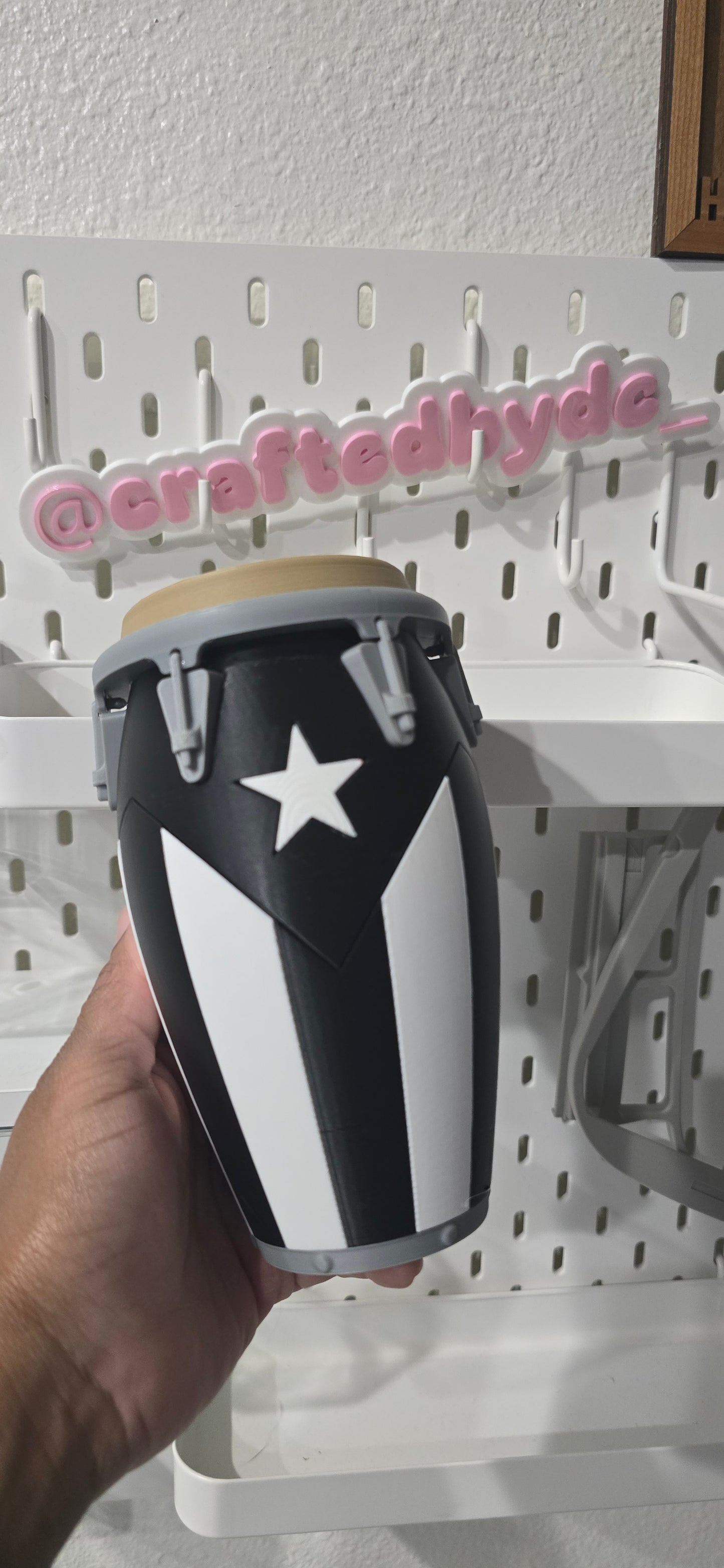 Alcancia- Conga Bandera Puerto Rico