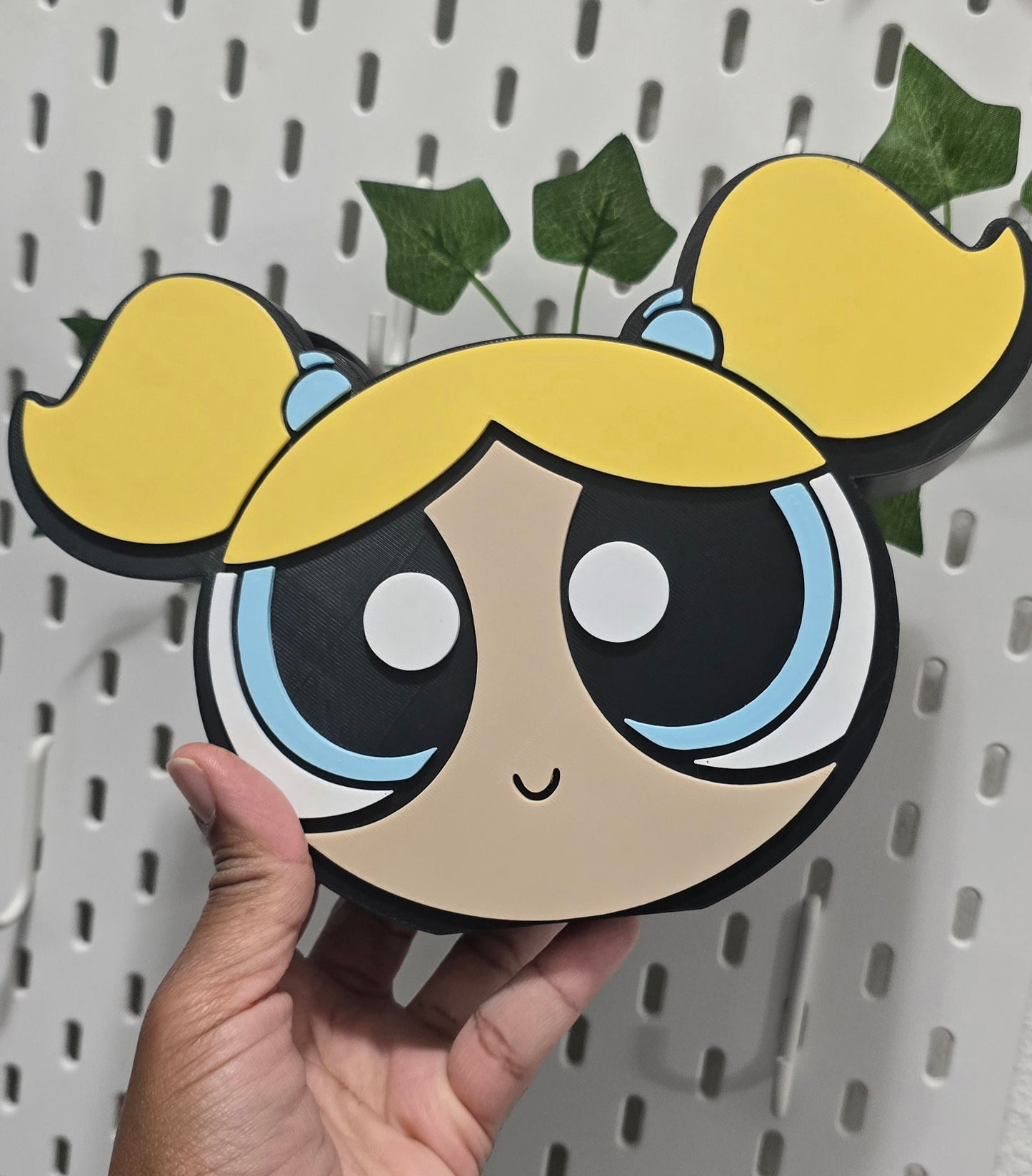 P.P Girls Blue Plants pot or Pen Holder