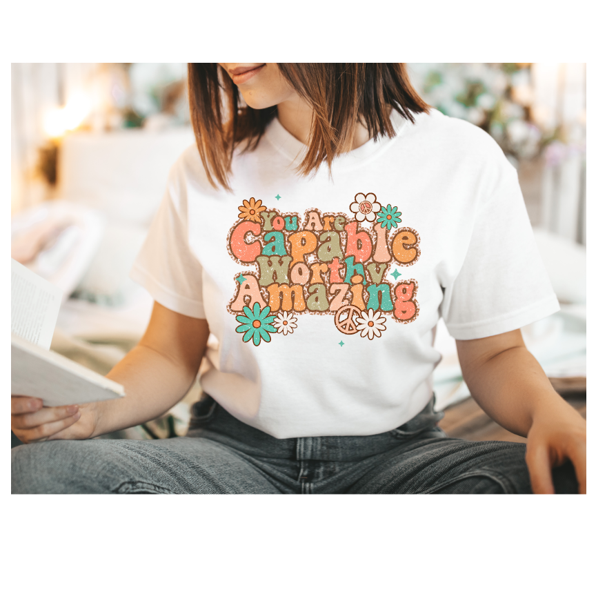 You are amazing - Full Color DTF Transfer