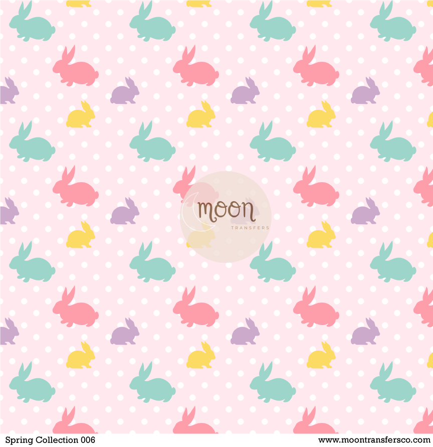 Spring Collection 006| Vinyl Sheet | 12x12 Vinyl Sheet | Patterned Vinyl