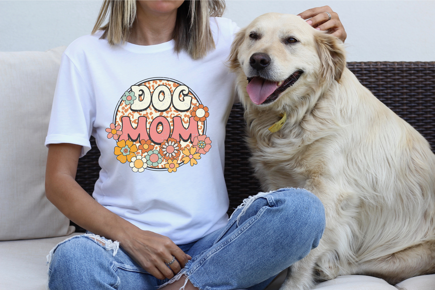Dog Mom - Full Color DTF Transfer