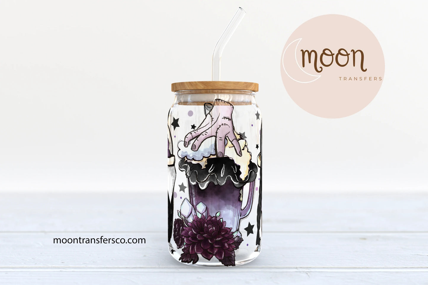 Wednesday |Glass Sublimation Tumbler Wrap | Valentine |Sublimation | Glass Can Wraps