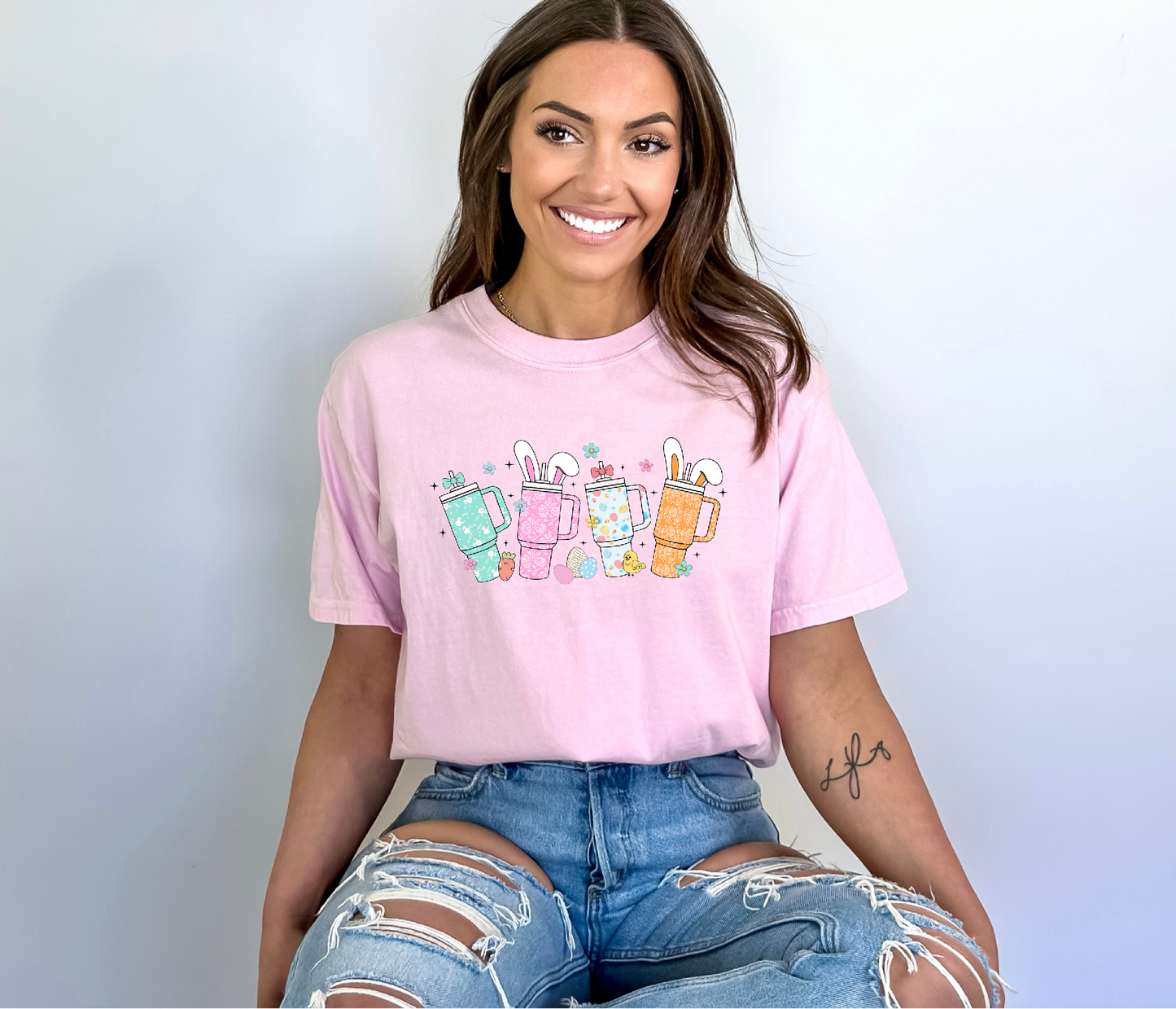 Easter Cup- Full Color DTF Transfer