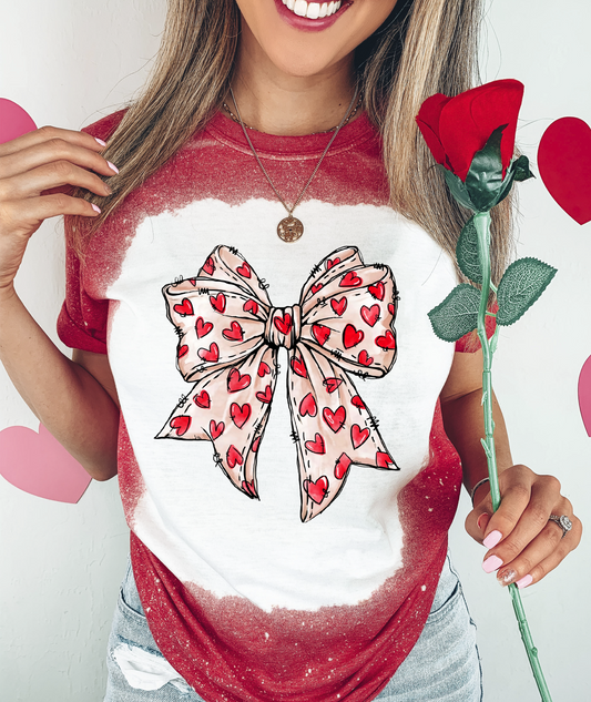 Coquette Bow- Full Color DTF Transfer