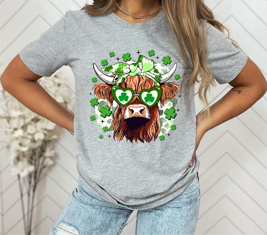 Cow Patrick's - Full Color DTF Transfer