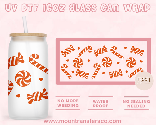 156- UV DTF 16oz Glass Can