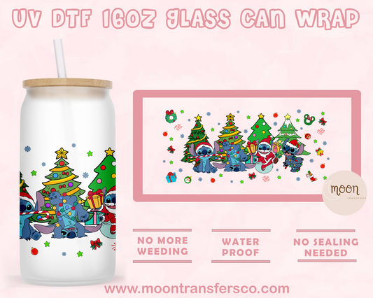 173- UV DTF 16oz Glass Can