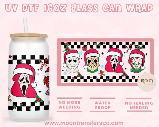 176- UV DTF 16oz Glass Can