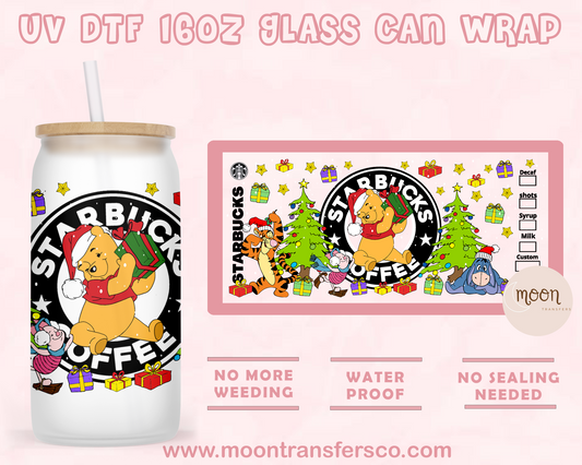 190- UV DTF 16oz Glass Can