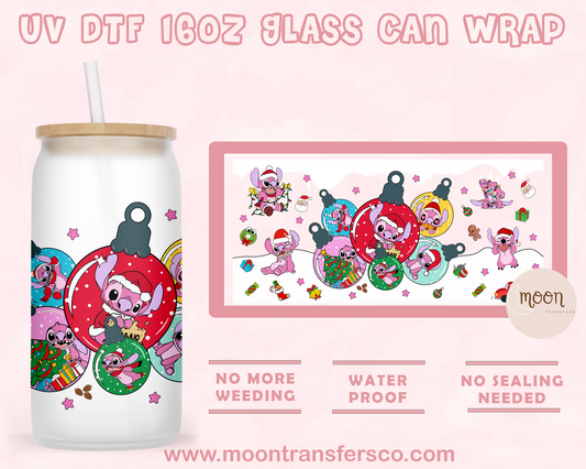 198- UV DTF 16oz Glass Can
