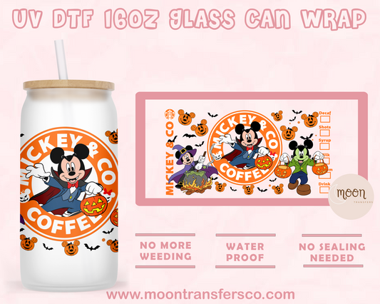 46- UV DTF 16oz Glass Can