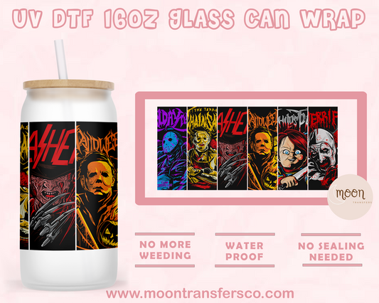 101- UV DTF 16oz Glass Can