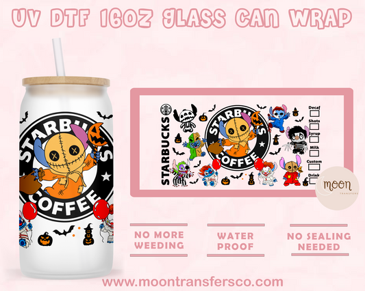 48- UV DTF 16oz Glass Can