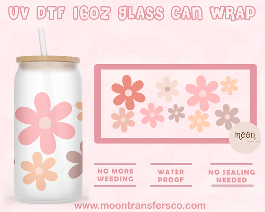 113- UV DTF 16oz Glass Can