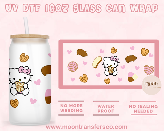 119- UV DTF 16oz Glass Can