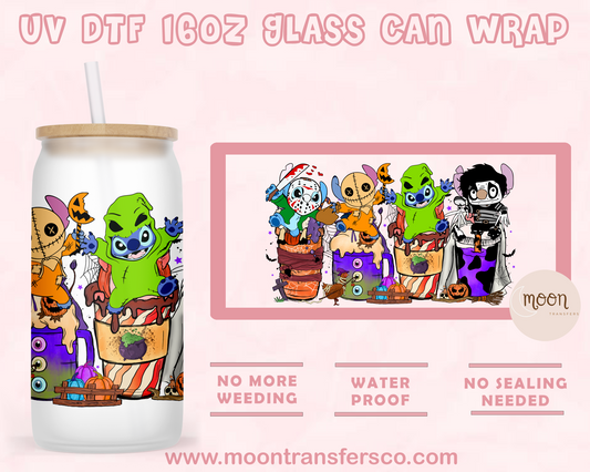 49- UV DTF 16oz Glass Can