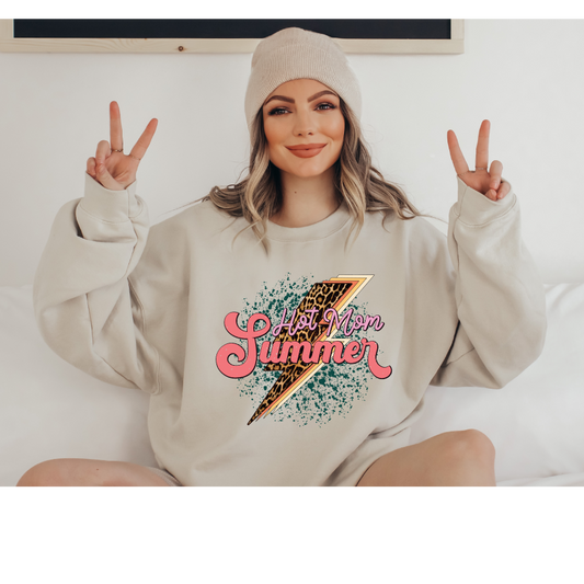 Hot Mom Summer- Full Color DTF Transfer