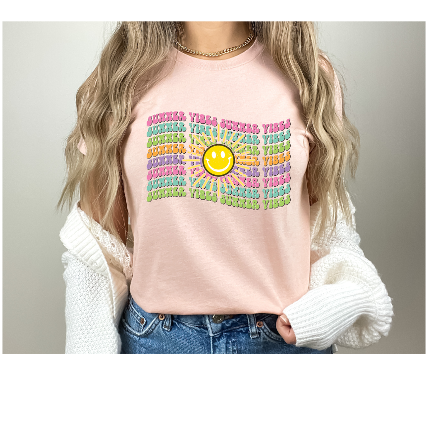 Summer Vibes Summer Vibes- Full Color DTF Transfer