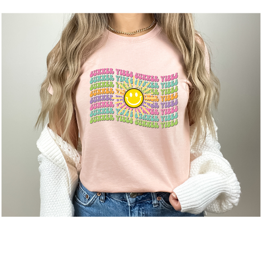Summer Vibes Summer Vibes- Full Color DTF Transfer