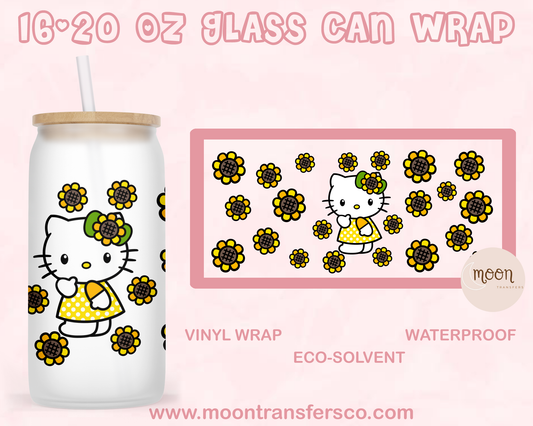 011 |Glass Tumbler Wrap| Vinyl Decal | Glass Can Wraps