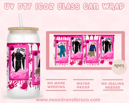 77-UV DTF 16oz Glass Can