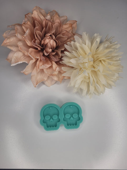 Skull Earring- Silicone Mold