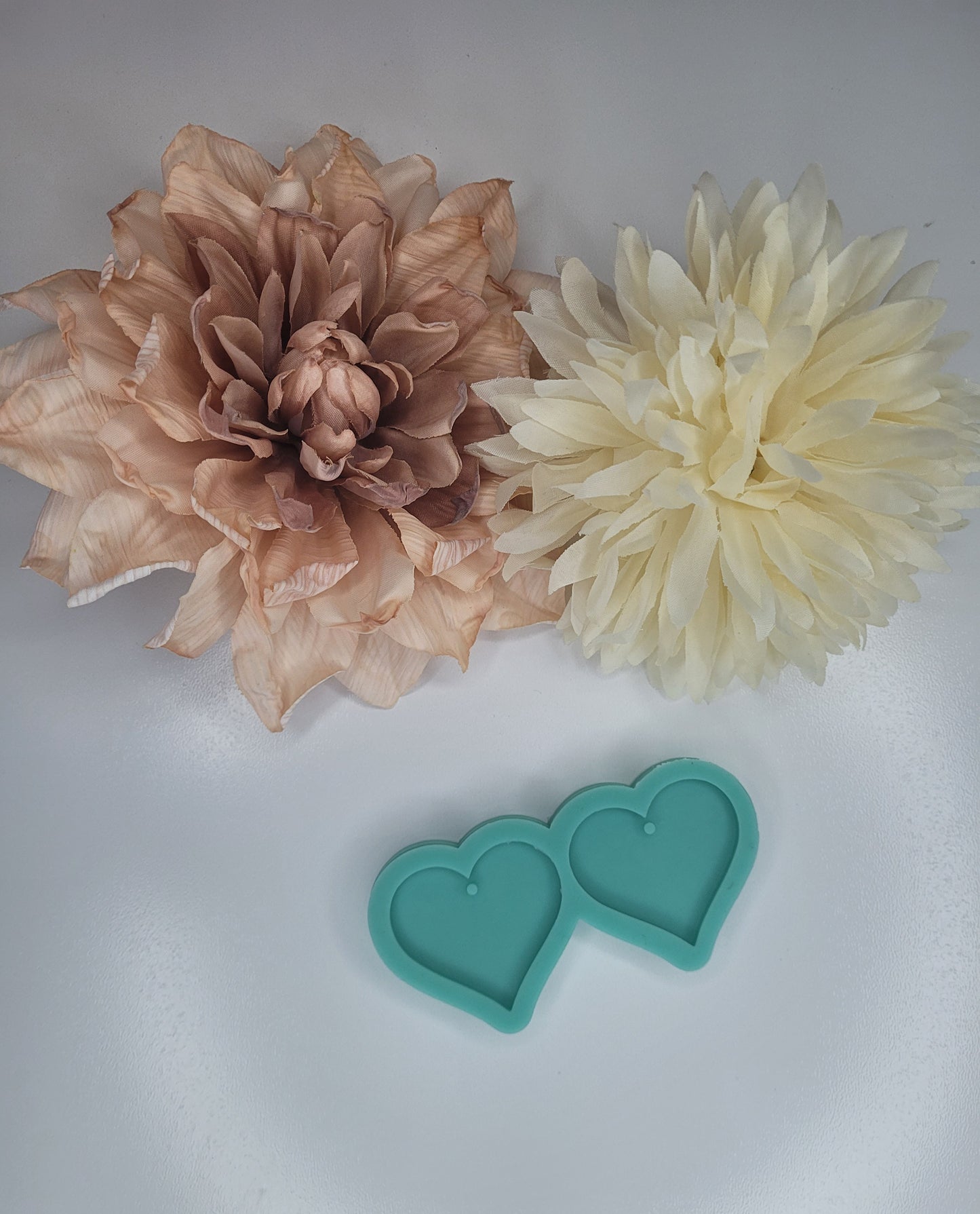 Heart Earring- Silicone Mold