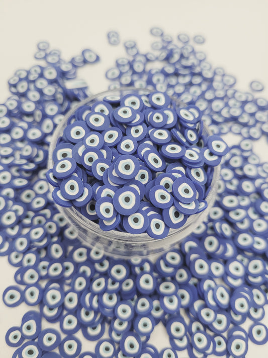 Smile Face Slices Polymer Clay