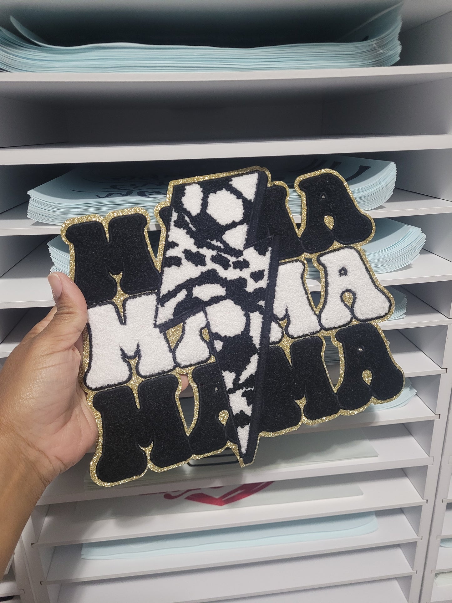 Soccer MAMA-Patch