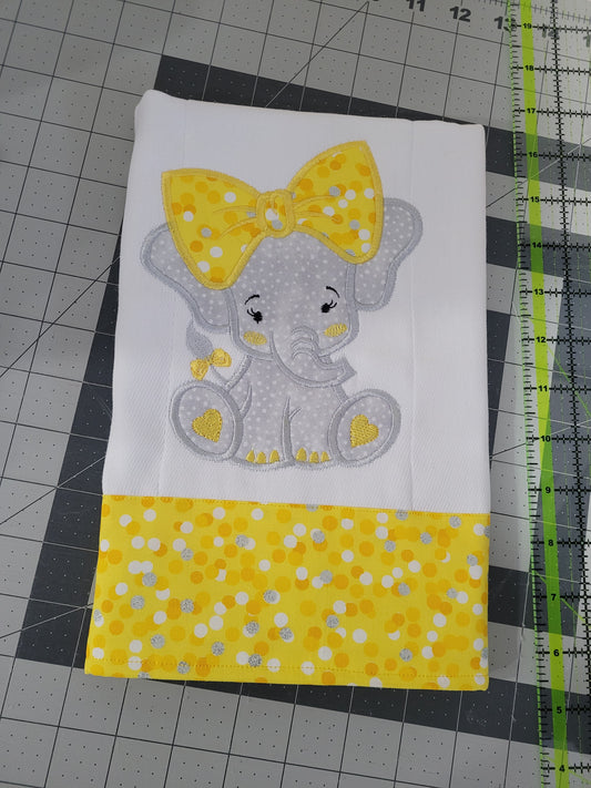 Elephant-Paño Bordado