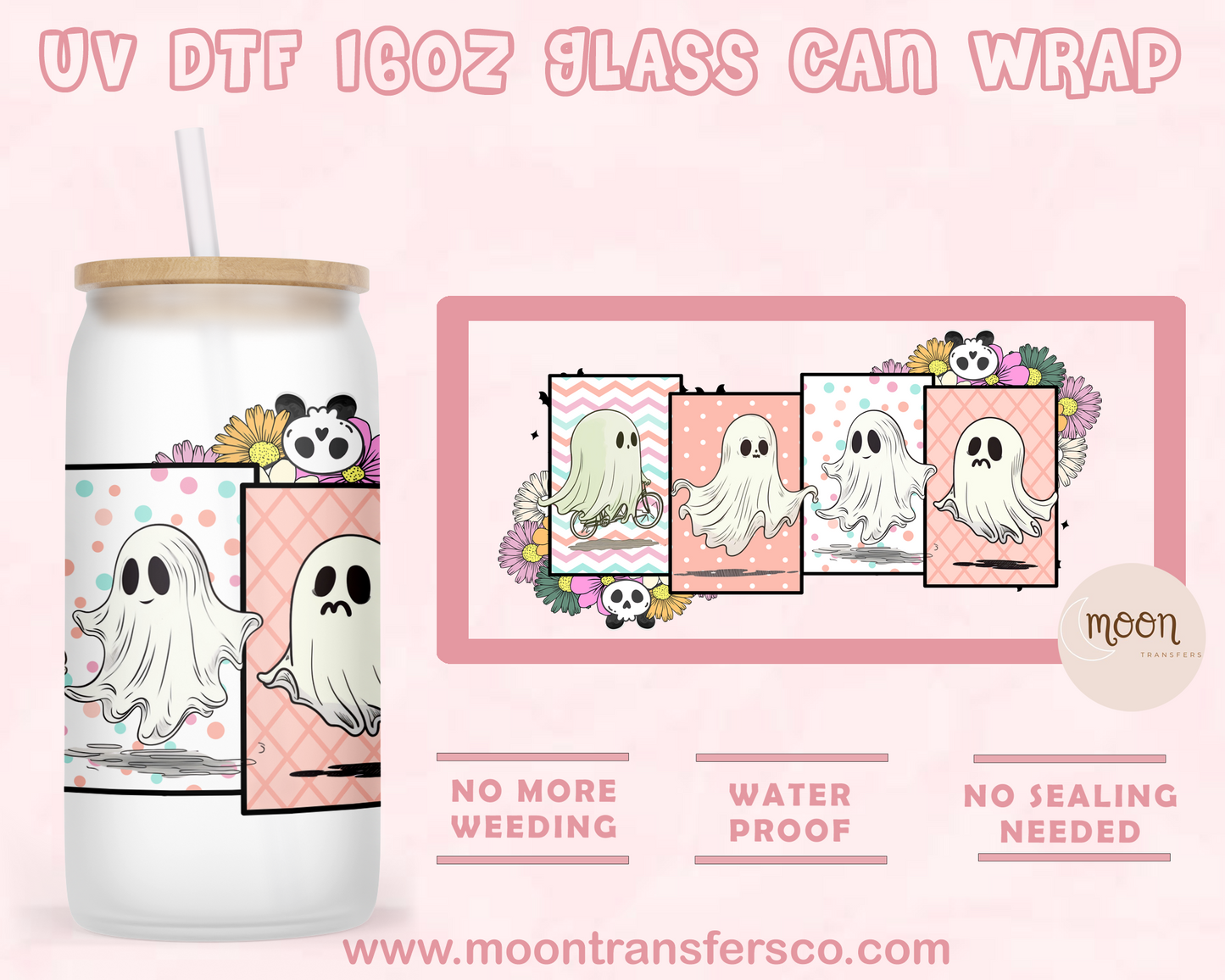 75-UV DTF 16oz Glass Can