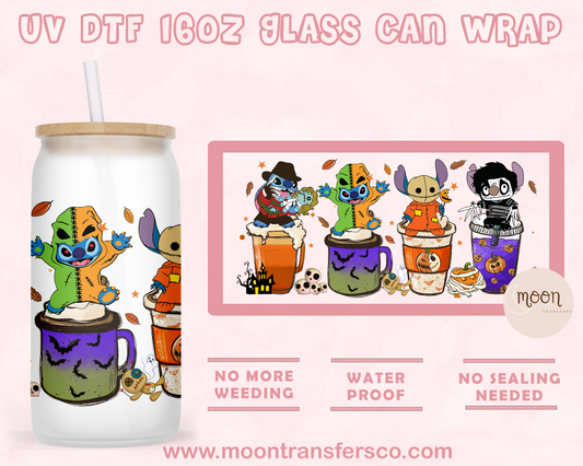 71-UV DTF 16oz Glass Can