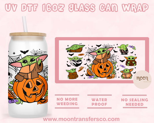 89-UV DTF 16oz Glass Can
