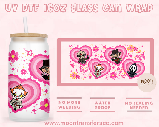 55- UV DTF 16oz Glass Can