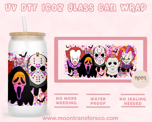 58- UV DTF 16oz Glass Can