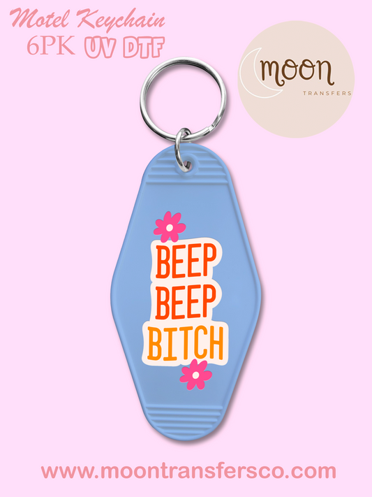 Beep Beep - Motel Keychain UV