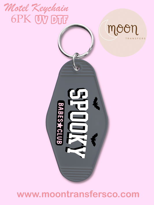 Spooky Babes- Motel Keychain UV