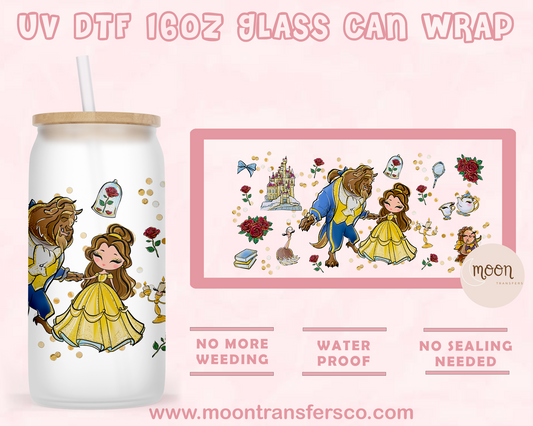 141-UV DTF 16oz Glass Can