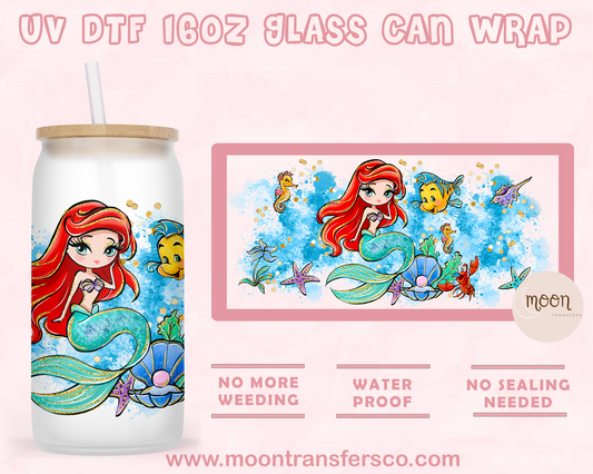 144-UV DTF 16oz Glass Can