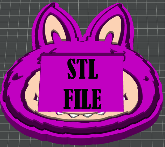 La bu Stick it Note Holder-STL File