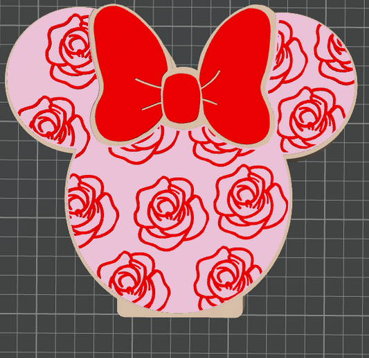 Mouse Flower Soap Holder-STL File