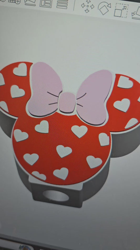 Valentine Mouse Soap Holder