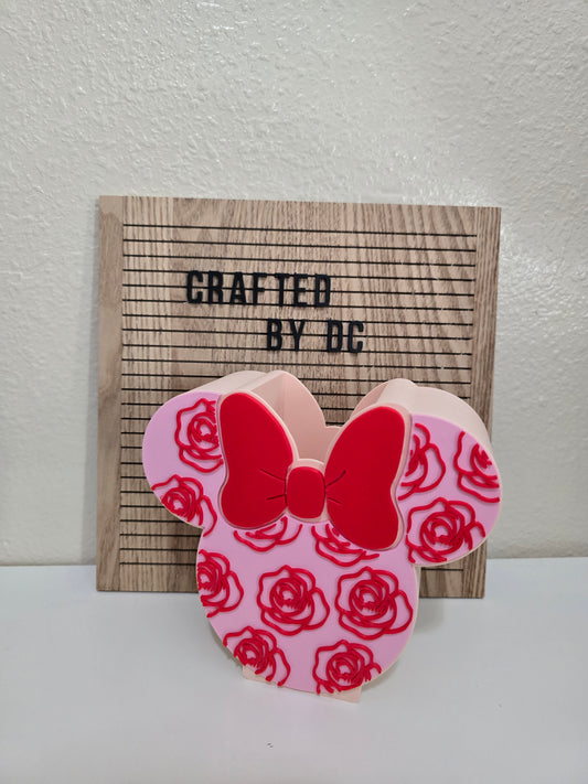 Mouse Flower Valentine Soap Holder