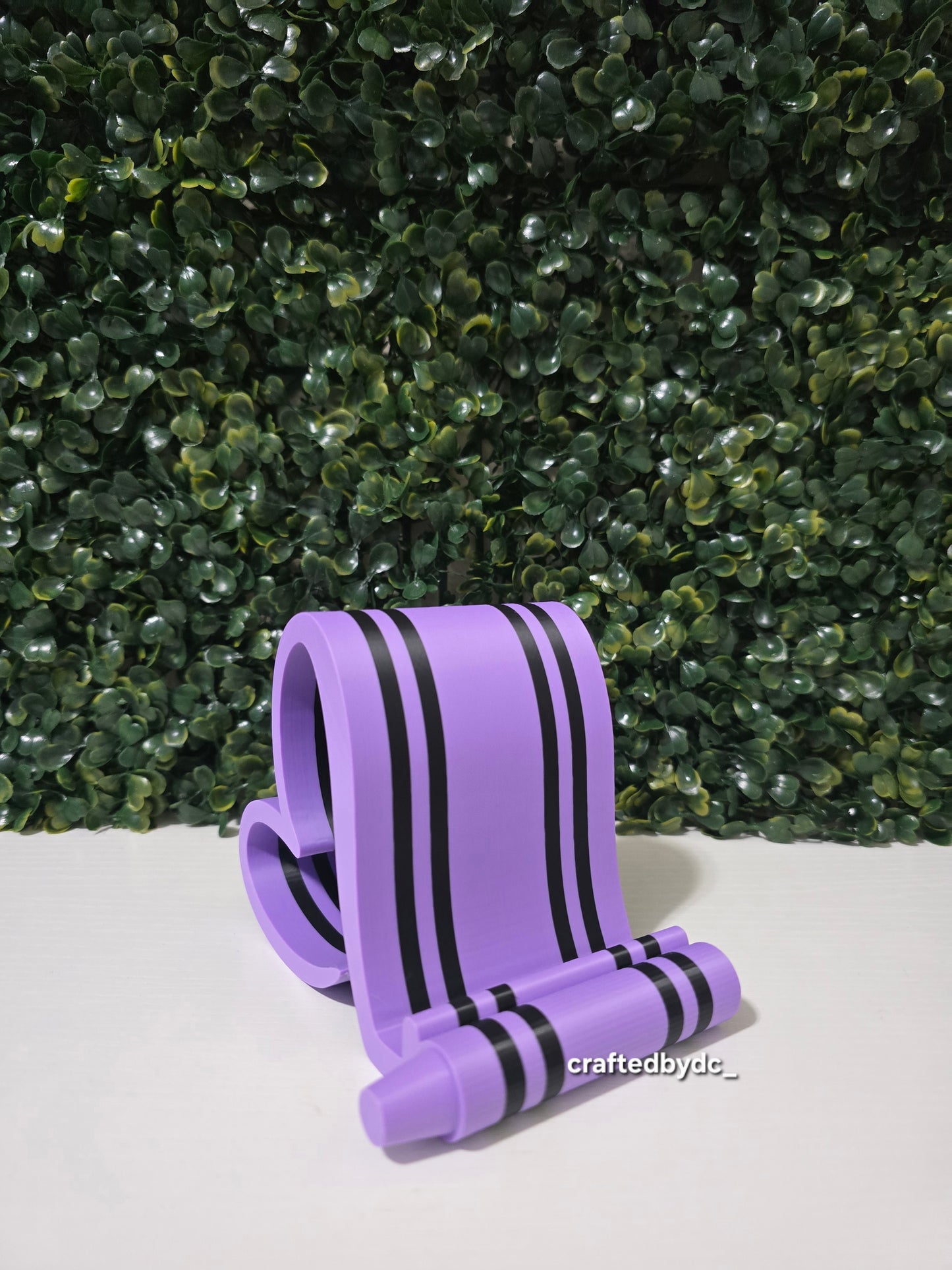 Phone Holder -Heart Crayon Design