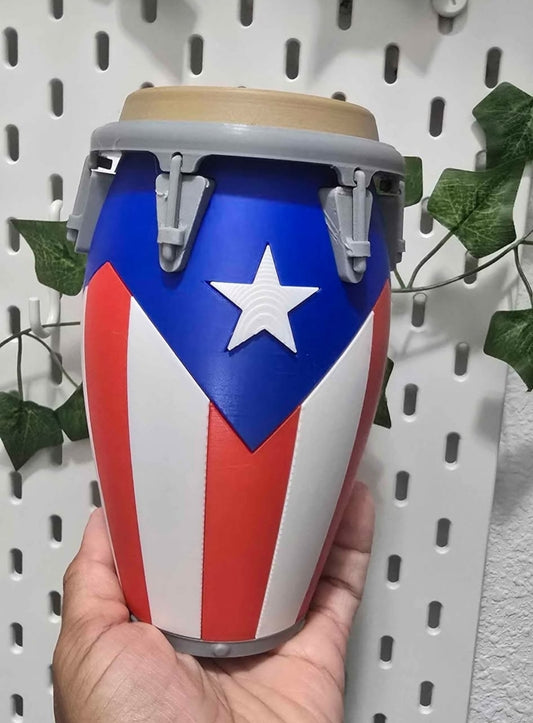 Alcancia- Conga Bandera Puerto Rico