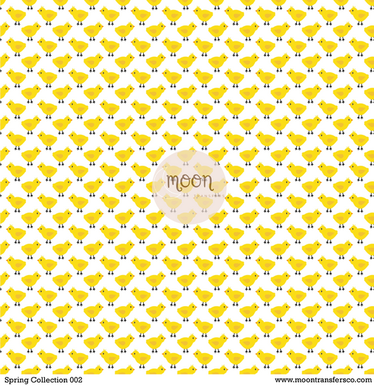 Spring Collection 002| Vinyl Sheet | 12x12 Vinyl Sheet | Patterned Vinyl