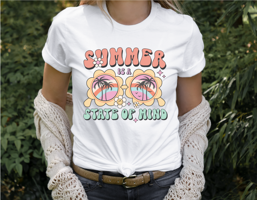 Summer State of mind - Full Color DTF Transfer